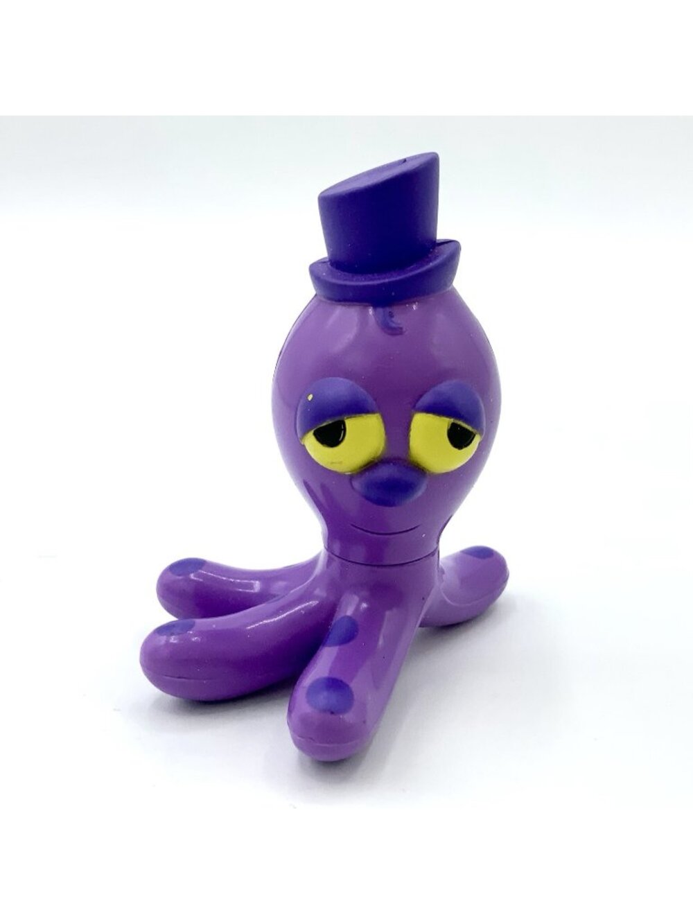 Powerpuff Girls Octi Octopus Purple PVC Figure Top Hat 2000 Cartoon Network